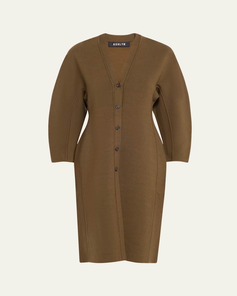 Henry Long Button-Down Cardigan